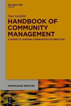 Handbook of Community Management (eBook, ePUB) - Garfield, Stan