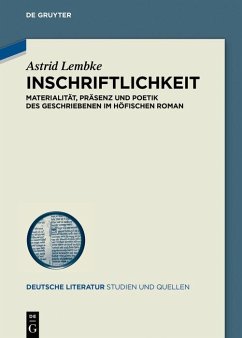 Cover Inschriftlichkeit (eBook, PDF)