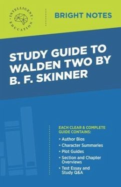 Study Guide to Walden Two by B. F. Skinner (eBook, ePUB) - Intelligent Education