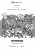 BABADADA black-and-white, Român¿ - Français avec des articles, lexicon vizual - le dictionnaire visuel