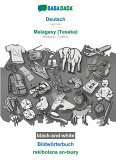 BABADADA black-and-white, Deutsch - Malagasy (Tesaka), Bildwörterbuch - rakibolana an-tsary