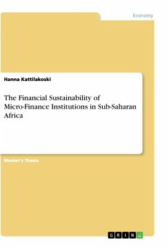 The Financial Sustainability of Micro-Finance Institutions in Sub-Saharan Africa