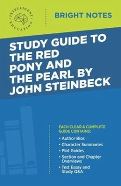 Cover Study Guide to The Red Pony and The Pearl by John Steinbeck (eBook, ePUB)