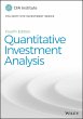 Quantitative Investment Analysis... - Bild 1