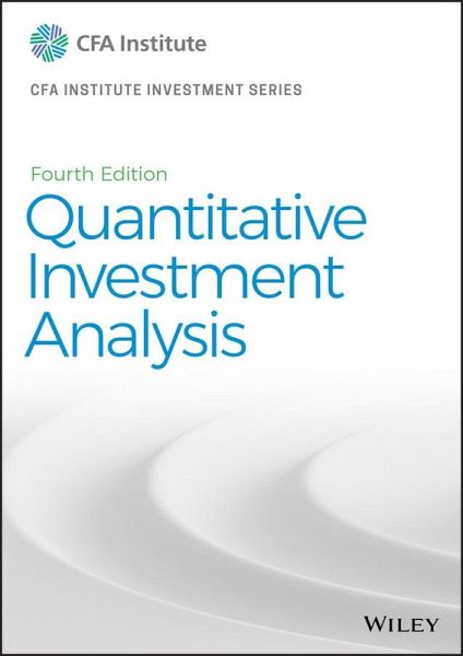Quantitative Investment Analysis (eBook, PDF) Quantitative Investment Analysis (eBook, PDF)