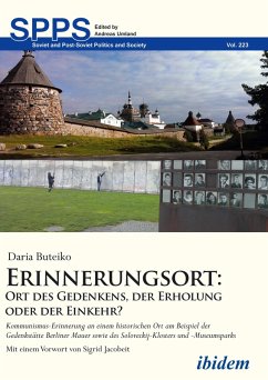 Erinnerungsort: Ort des Gedenkens, der Erholung oder der Einkehr? (eBook, ePUB) - Buteiko, Daria