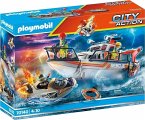 PLAYMOBIL® 70140 Seenot: Löscheinsatz mit Rettungskreuzer