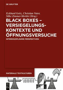 Cover Black Boxes - Versiegelungskontexte und Öffnungsversuche (eBook, ePUB)