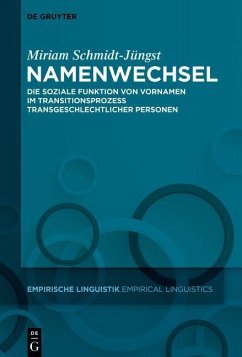 Namenwechsel (eBook, PDF) - Schmidt-Jüngst, Miriam