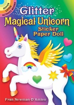 Glitter Magical Unicorn Sticker Paper Doll - Newman-D'Amico, Fran