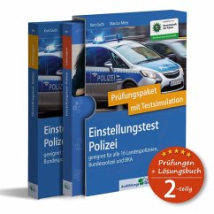 Einstellungstest Polizei: Prüfungspaket mit Testsimulation - Guth, Kurt;Mery, Marcus