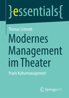Modernes Management im Theater - Schmidt, Thomas