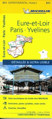 Eure-et-Loir, Paris, Yvelines - Michelin Local Map 311 - Michelin