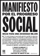 Manifiesto por el progreso social... - Bild 1