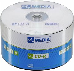 1x50 MyMedia CD-R 80 / 700MB 52x Speed Wrap