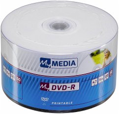 1x50 MyMedia DVD-R 4,7GB 16x Speed Printable Wrap