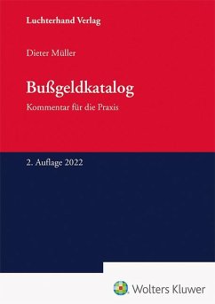 Bußgeldkatalog - Müller, Dieter
