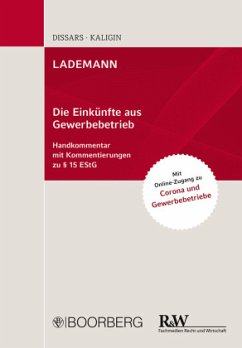 LADEMANN, Die Einkünfte aus Gewerbebetrieb - Dißars, Ulf-Christian;Kaligin, Thomas
