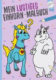 Mein lustiges Einhorn - Malbuch