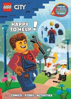 LEGO® City: Happy to Help! Activity Book (with Harl Hubbs minifigure) - AMEET