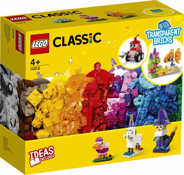 LEGO® Classic 11013 bücher.de portofrei durchsichtigen mit Bei Steinen immer - Kreativ-Bauset