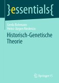 Historisch-Genetische Theorie (eBook, PDF)