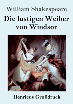 Die lustigen Weiber von Windsor (Großdruck) - Shakespeare, William