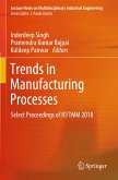 Trends in Manufacturing Processes