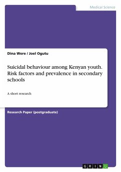 Suicidal behaviour among Kenyan youth. Risk factors and prevalence in secondary schools