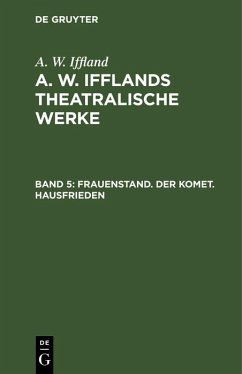 Cover Frauenstand. Der Komet. Hausfrieden (eBook, PDF)