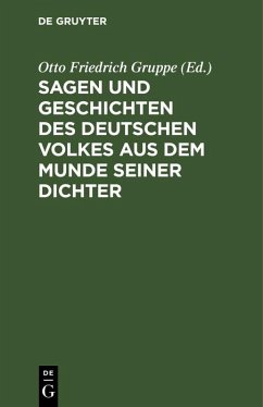 Cover Sagen und Geschichten des deutschen Volkes aus dem Munde seiner Dichter (eBook, PDF)
