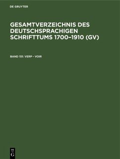 Verp - Voir (eBook, PDF)