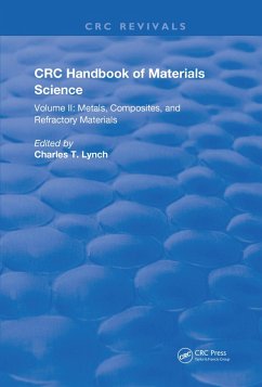 CRC Handbook of Materials Science (eBook, PDF) - Lynch, Charles T.