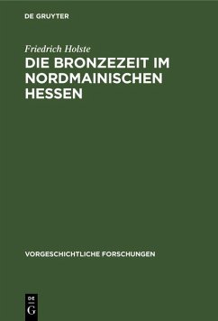 Cover Die Bronzezeit im nordmainischen Hessen (eBook, PDF)
