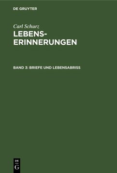 Cover Briefe und Lebensabriß (eBook, PDF)