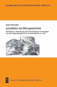 Cover Jurisdiktion als Mikrogeschichte. (eBook, PDF)