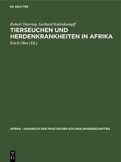 Cover Tierseuchen und Herdenkrankheiten in Afrika (eBook, PDF)