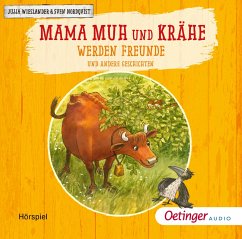Mama Muh und Krähe werden Freunde / Mama Muh Bd.14 (Audio-CD) - Wieslander, Jujja