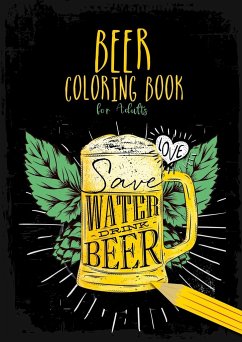 Beer Coloring Book for Adults - Grafik, Musterstück