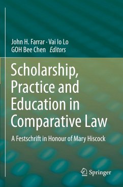 Scholarship, Practice and Education in Comparative Law