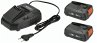 Gardena Starter-Kit P4A 2 x PBA 18V/45... - Bild 1