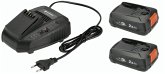 Gardena Starter-Kit P4A 2 x PBA 18V/45 2,5 Ah + AL 1830 CV Gardena Starter-Kit P4A 2 x PBA 18V/45 2,5 Ah + AL 1830 CV