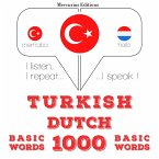 Türkçe - Hollandaca: 1000 temel kelime (MP3-Download)