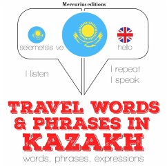 Cover Travel words and phrases in kazakh (MP3-Download)