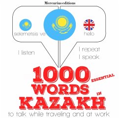 Cover 1000 essential words in kazakh (MP3-Download)