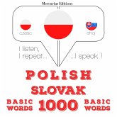 Polski - Słowacki: 1000 podstawowych słów (MP3-Download)