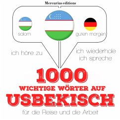 1000 wichtige Wörter auf Usbekisch für die Reise und die Arbeit (MP3-Download) - Gardner, JM