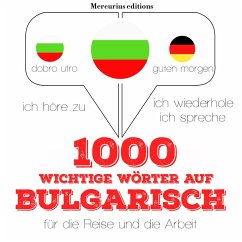 Cover 1000 wichtige Wörter auf Bulgarisch für die Reise und die Arbeit (MP3-Download)