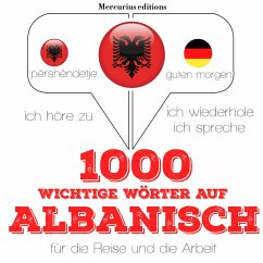 Cover 1000 wichtige Wörter auf Albanisch für die Reise und die Arbeit (MP3-Download)