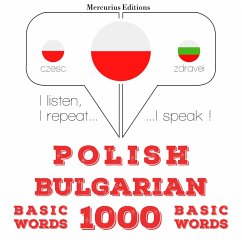 Cover Polski - Bułgarski: 1000 podstawowych słów (MP3-Download)